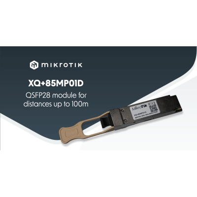 MikroTik XQ+85MP01D 100G QSFP28 SR4 850nm MPO 100m
