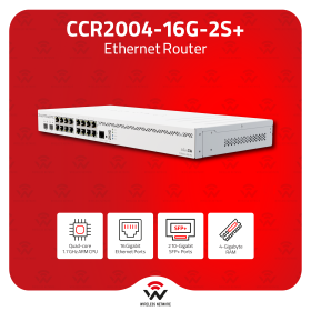 CCR2004-16G-2S+ MikroTik CCR2004-16G-2S+ | High-Performance Router with 16x Gigabit