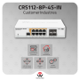MikroTik CRS112-8P-4S-IN 8-Port GbE PoE+ 4x SFP Smart Switch Desktop