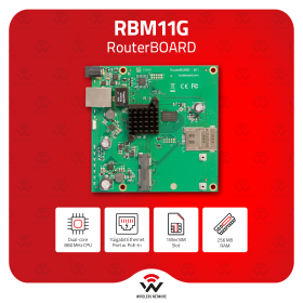 RBM11G RBM11G: Compact OEM Board with Gigabit LAN & miniPCIe Slot | RouterBOARD