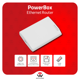 PowerBox MikroTik PowerBox | Outdoor Ethernet Router with PoE Output