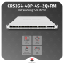 MikroTik CRS354-48P-4S+2Q+RM 48-Port PoE 40G 1U