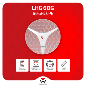LHG 60G LHG 60G: High-Speed 60 GHz CPE for Reliable Wireless Connectivity