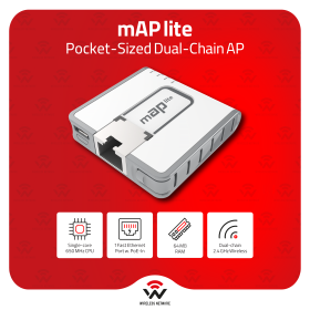 mAP lite mAP lite: Portable 2.4GHz Dual-Chain Wireless AP for Travel & More