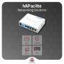 hAP ac lite: Dual-Band AP with 5 Ports, PoE-Out & USB