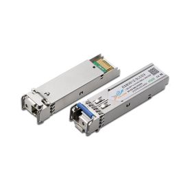 ETU 1.25G BiDi SFP TX1310/RX1550nm 3KM LC (Pair) ESB3512-3LCD3 1.25G SFP Optical Transceiver for 3KM - LC Connector