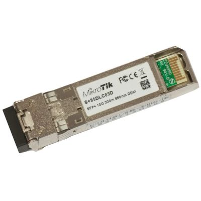 MikroTik S+85DLC03D 10G SFP+ Multimode 300m 850nm LC Module